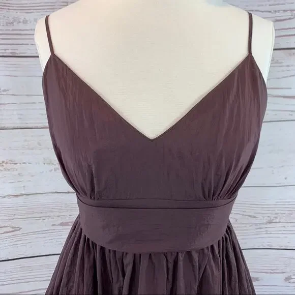 Forever 21 purple babydoll style ruffle dress - Picture 2 of 11